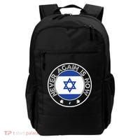 Never Again Is Now Support For Jews And Israel Backpack thumb 0