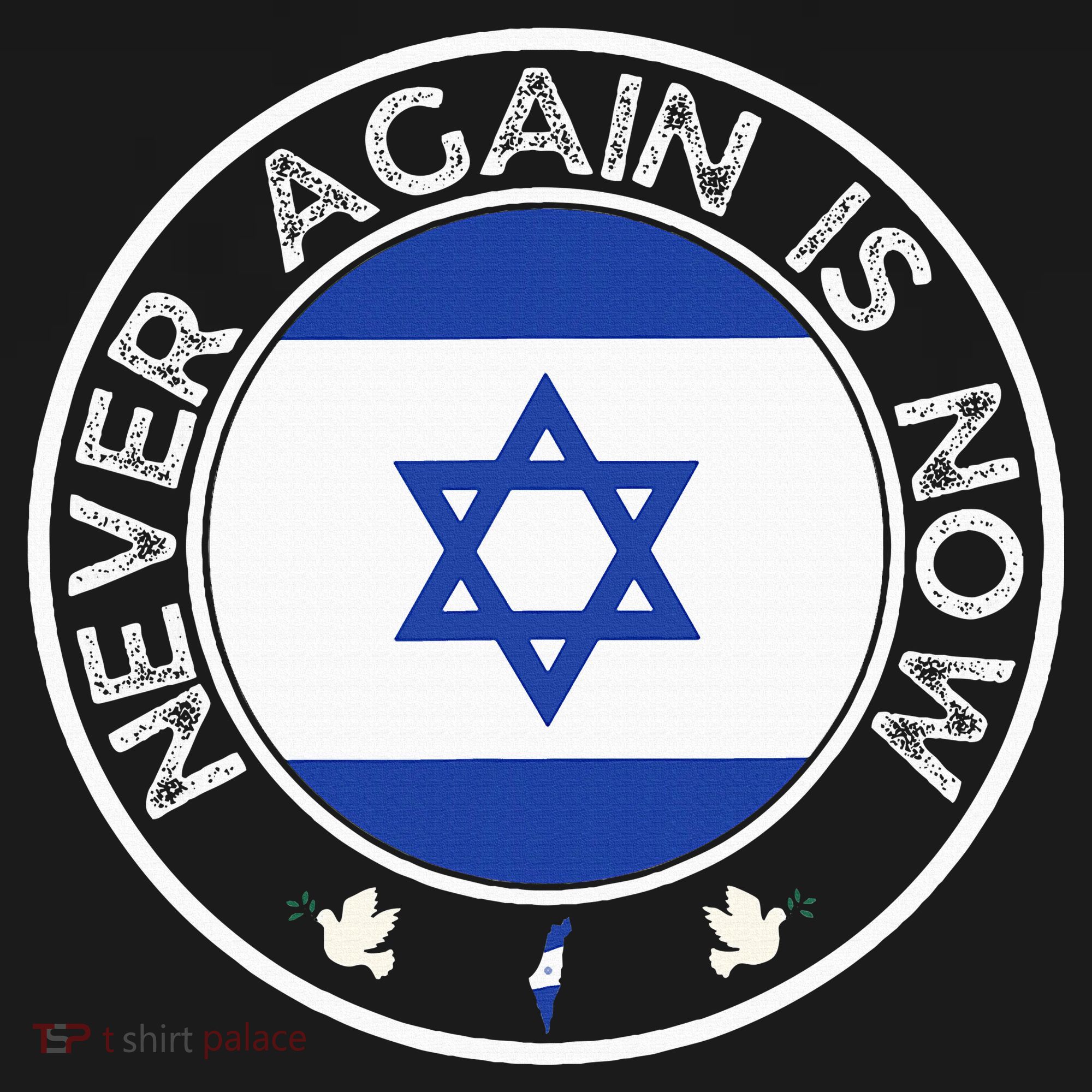 Never Again Is Now Support For Jews And Israel Ornament