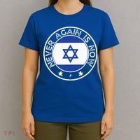 Never Again Is Now Support For Jews And Israel T-Shirt thumb 4