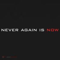 Never Again Is Now Support For Jews And Israel Baby Bodysuit thumb 2