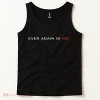 Never Again Is Now Support For Jews And Israel Tank Top thumb 2