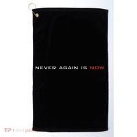 Never Again Is Now Support For Jews And Israel Golf Towel thumb 0