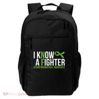 Neurofibromatosis Awareness I know a Fighter Green Ribbon Backpack thumb 0