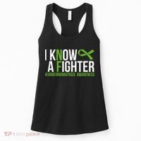 Neurofibromatosis Awareness I know a Fighter Green Ribbon Women's Tank Top thumb 0