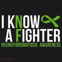 Neurofibromatosis Awareness I know a Fighter Green Ribbon Women's Tank Top thumb 5