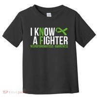 Neurofibromatosis Awareness I know a Fighter Green Ribbon Toddler T-Shirt thumb 0