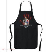 Native American Indigenous Red Hand Indian Blood Themed Apron thumb 0