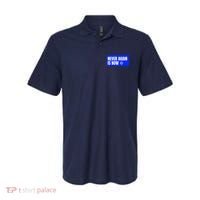 Never Again Is Now Jewish Israel Pride Am Yisrael Chai Polo thumb 0