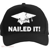 Nailed It Funny Graduation Five-Panel Snapback Cap thumb 0