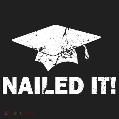 Nailed It Funny Graduation Five-Panel Snapback Cap