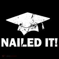 Nailed It Funny Graduation Women's Hoodie thumb 2