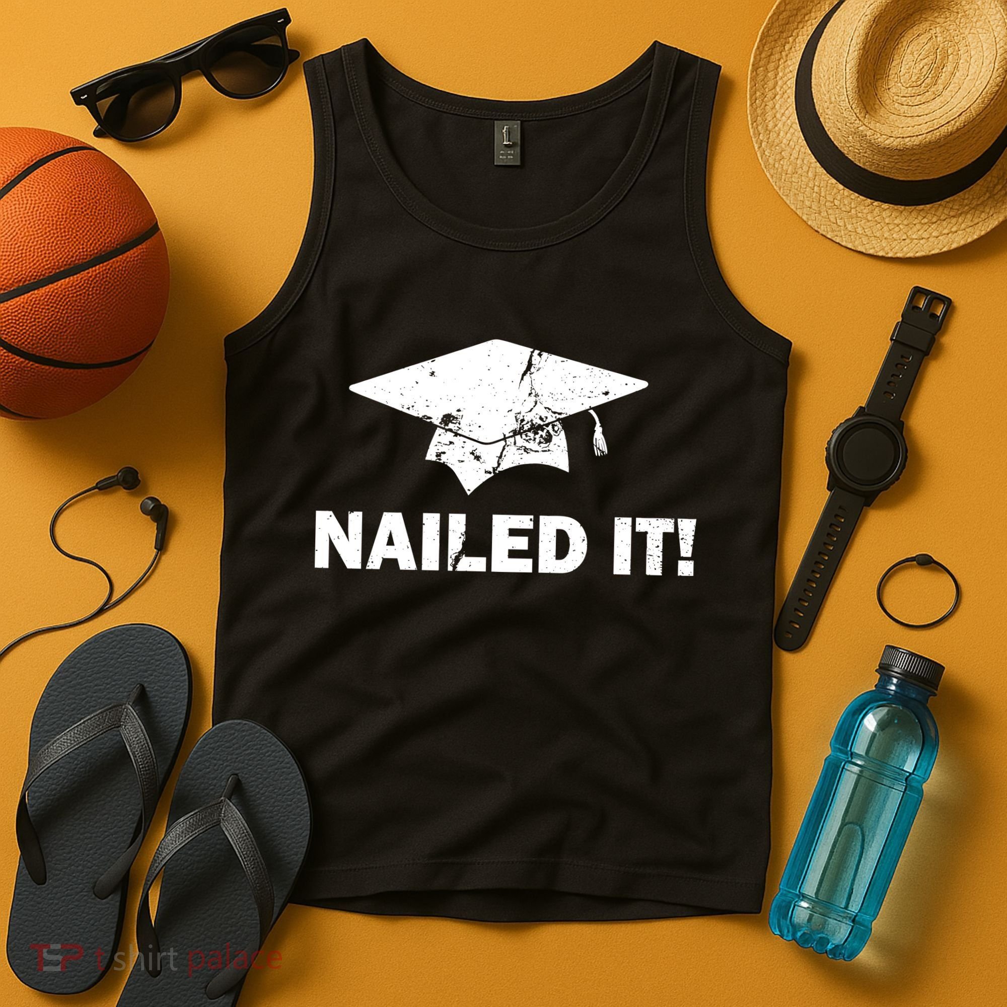 Nailed It Funny Graduation Tank Top