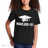 Nailed It Funny Graduation Kids T-Shirt thumb 2
