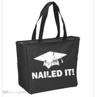 Nailed It Funny Graduation Tote Bag thumb 2