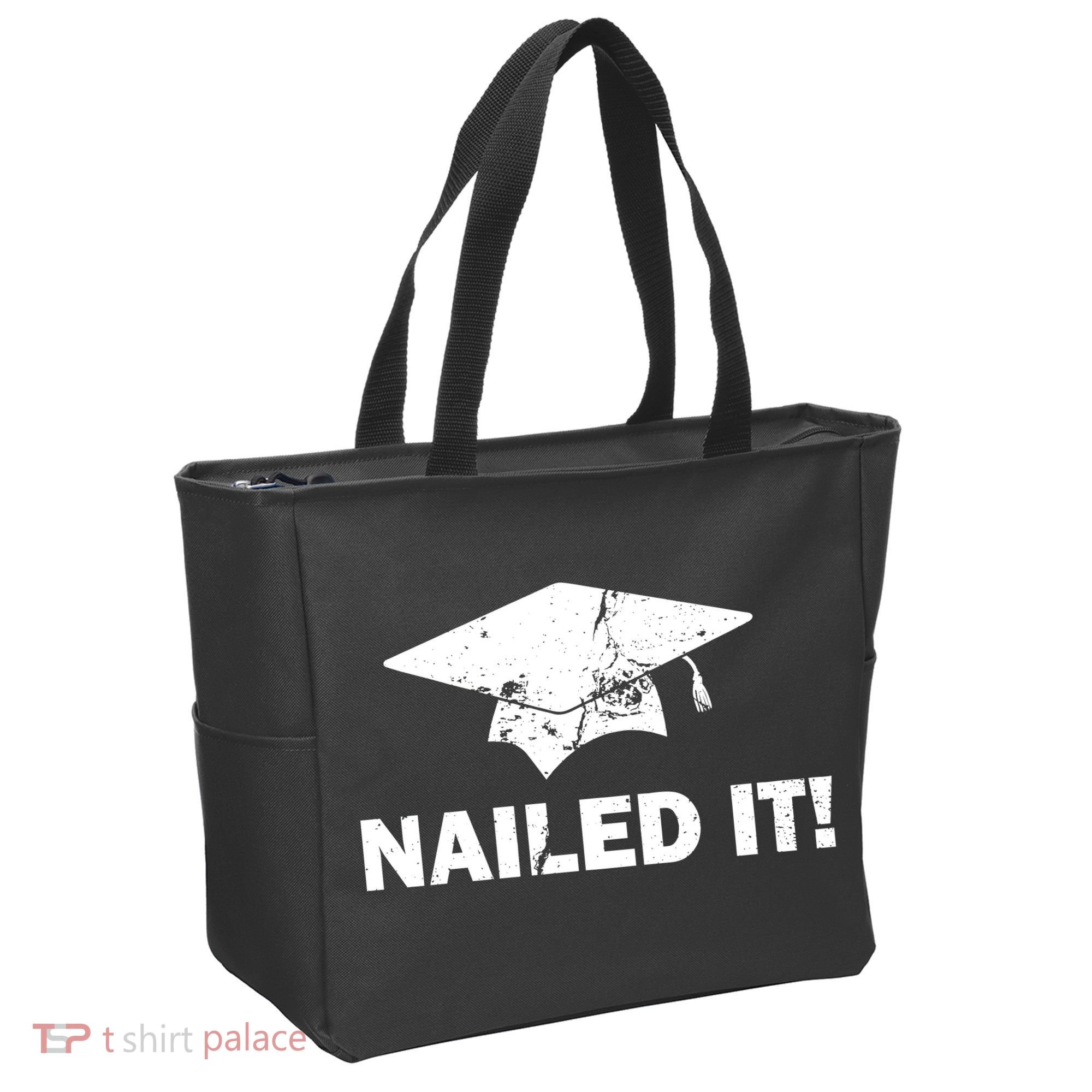 Nailed It Funny Graduation Tote Bag