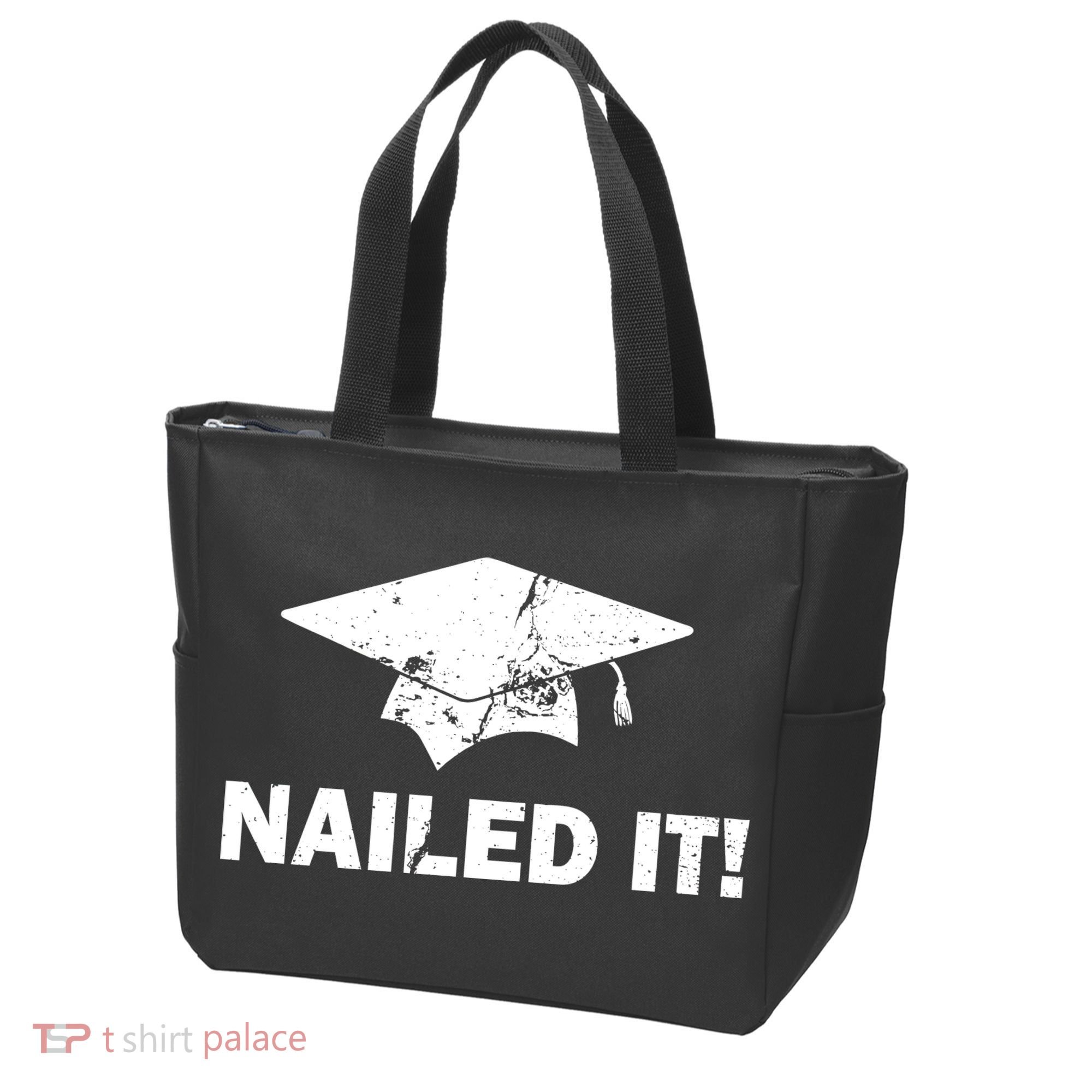 Nailed It Funny Graduation Tote Bag