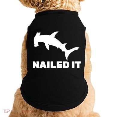 Nailed It Hammerhead Shark Doggie Tank