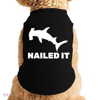 Nailed It Hammerhead Shark Doggie Tank