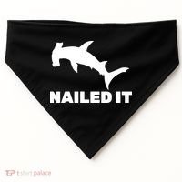 Nailed It Hammerhead Shark USA-Made Doggie Bandana thumb 0