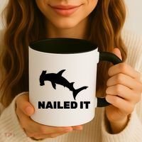 Nailed It Hammerhead Shark Coffee Mug thumb 3
