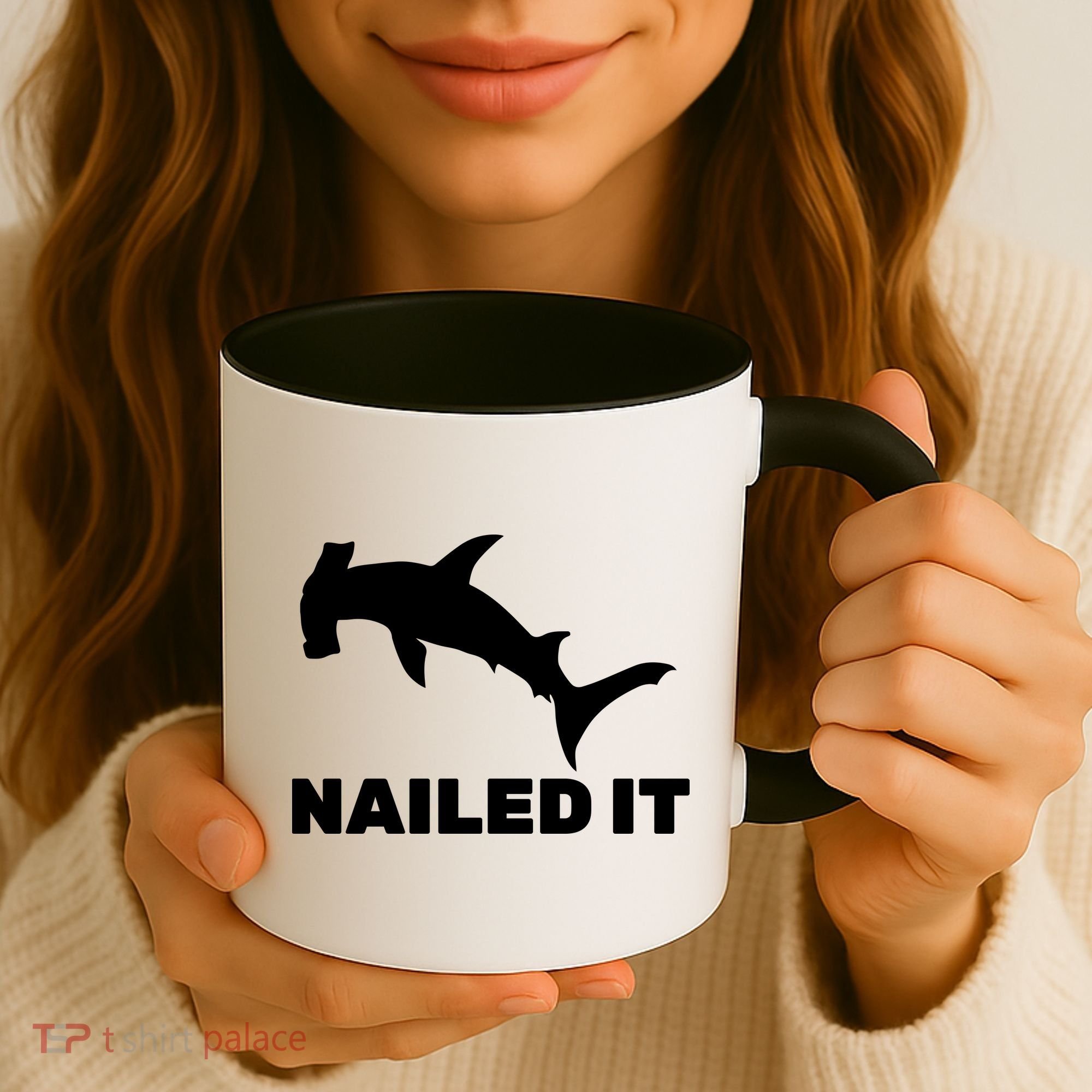 Nailed It Hammerhead Shark Coffee Mug