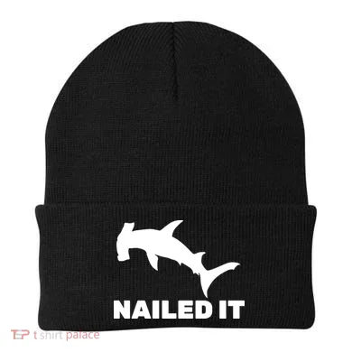 Nailed It Hammerhead Shark Beanie