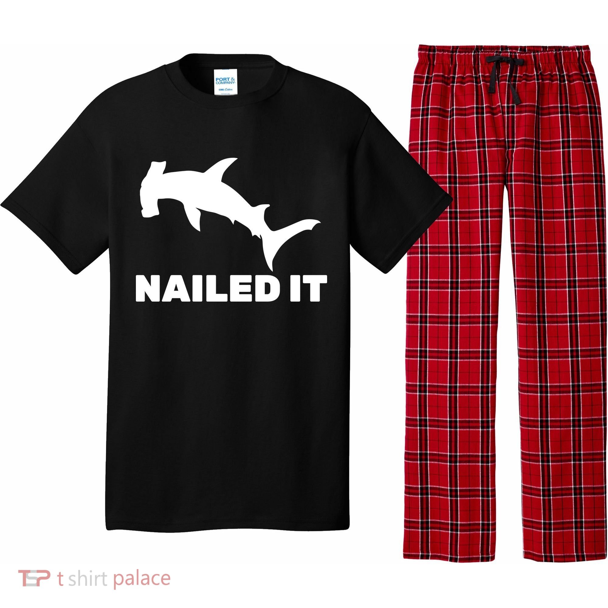 Nailed It Hammerhead Shark Pajama Set