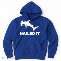 Nailed It Hammerhead Shark Hoodie thumb 0