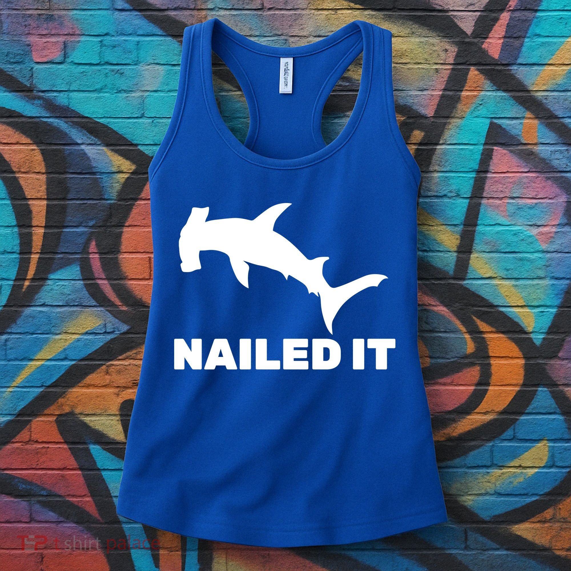 Nailed It Hammerhead Shark Women's Tank Top