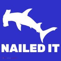 Nailed It Hammerhead Shark Toddler Hoodie thumb 2