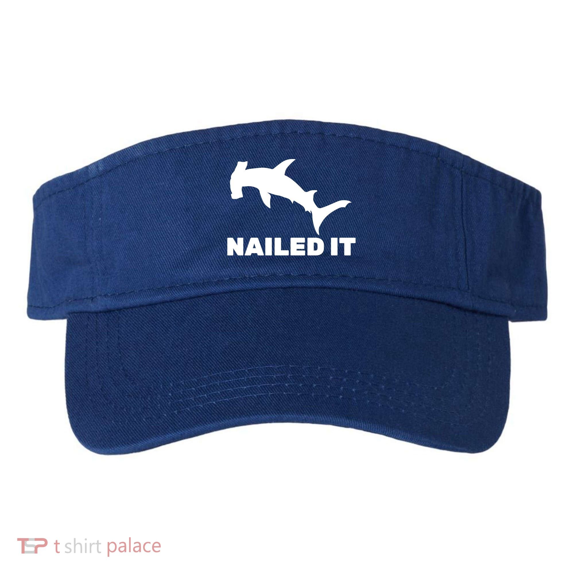 Nailed It Hammerhead Shark Visor