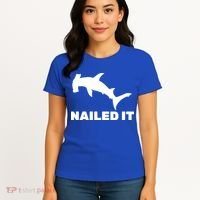 Nailed It Hammerhead Shark Women's T-Shirt thumb 4