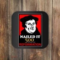 Nailed It Martin Luther 500 Years of Reformation Coaster thumb 0