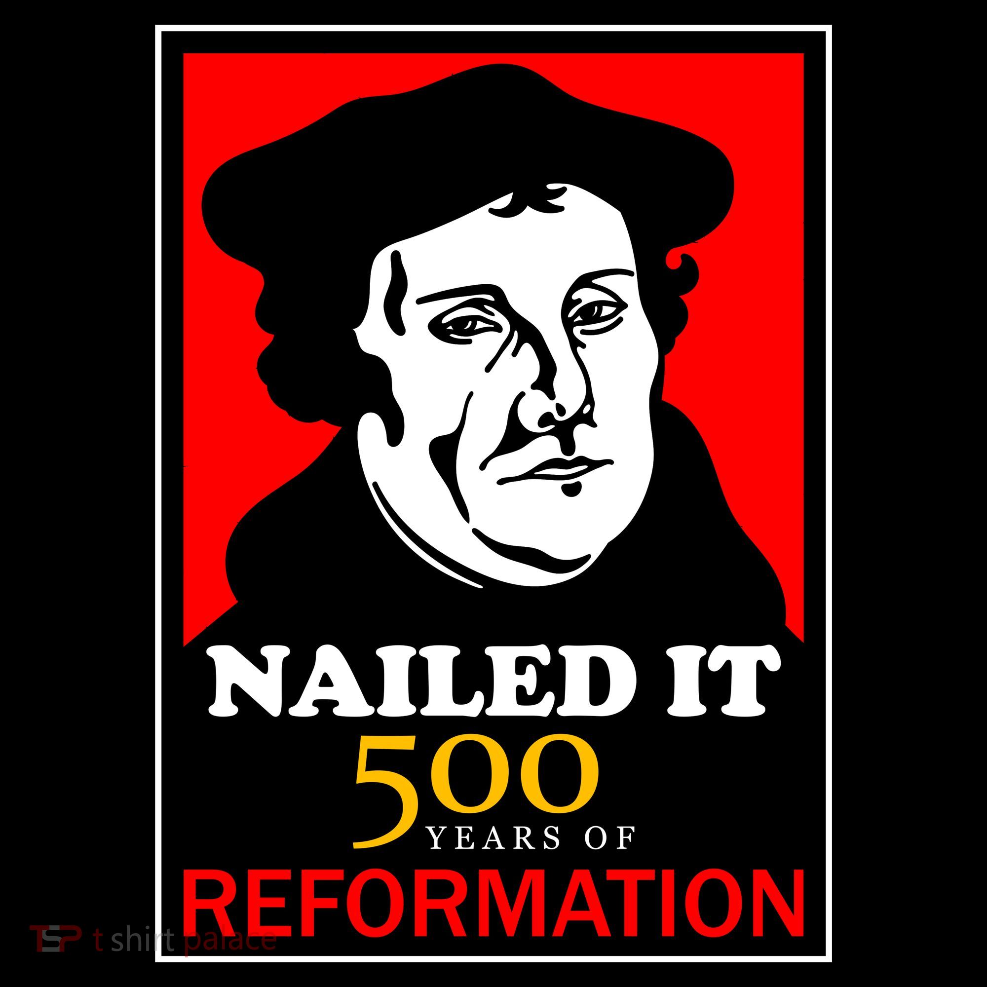 Nailed It Martin Luther 500 Years of Reformation Women's Hoodie