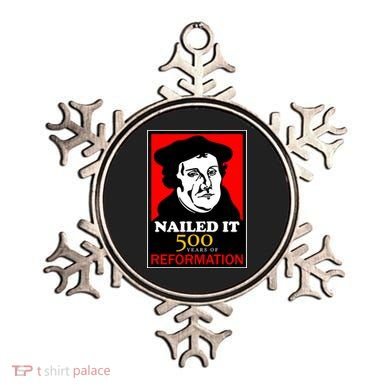 Nailed It Martin Luther 500 Years of Reformation Ornament