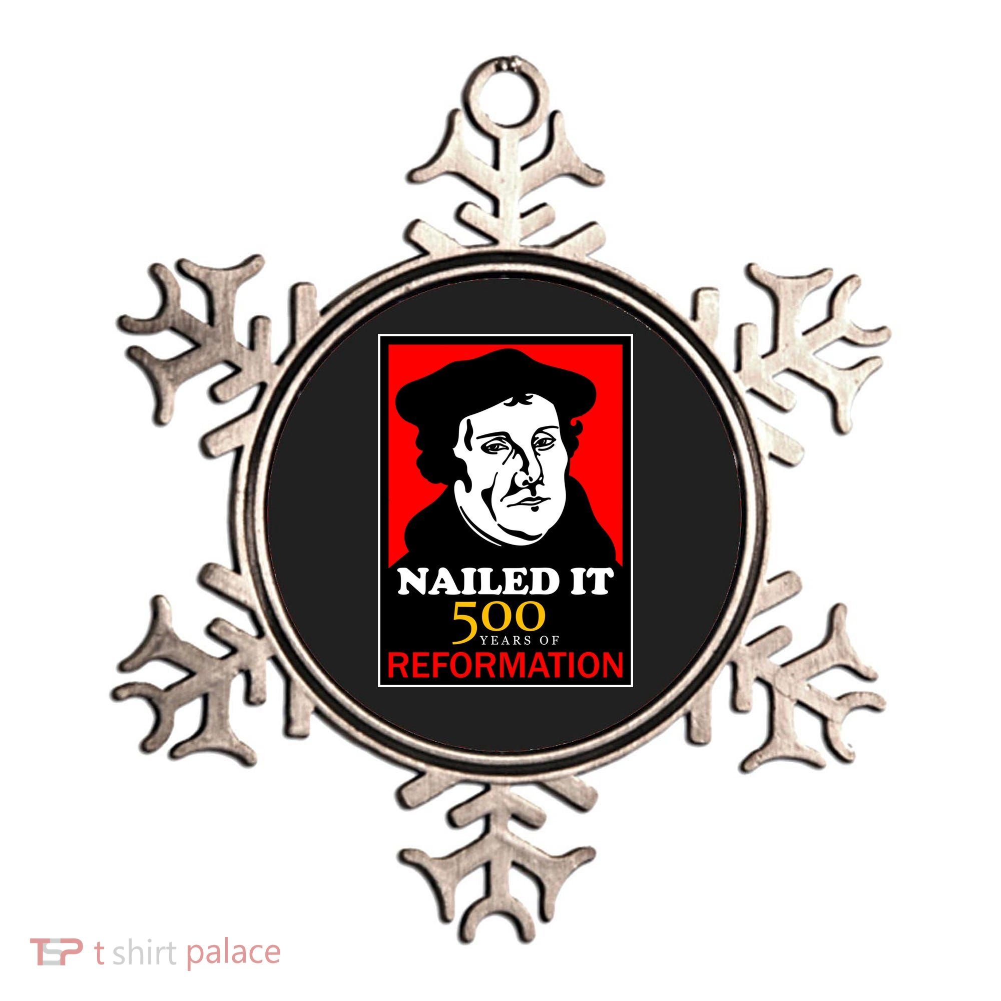 Nailed It Martin Luther 500 Years of Reformation Ornament