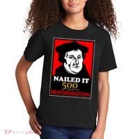 Nailed It Martin Luther 500 Years of Reformation Kids T-Shirt thumb 2