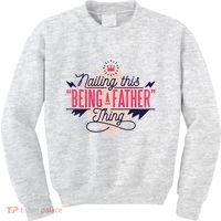 Nailing This Being A Father Thing Kids Sweatshirt thumb 0