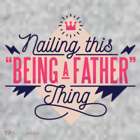Nailing This Being A Father Thing Kids T-Shirt thumb 2