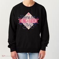 Nailing This Being A Father Thing Women's Sweatshirt thumb 0