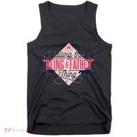 Nailing This Being A Father Thing Tank Top thumb 0