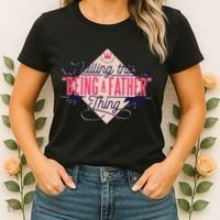Nailing This Being A Father Thing Women's T-Shirt thumb 2