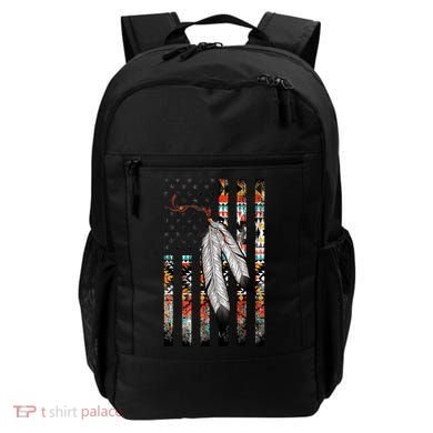 Native American Justice Day  Tribe Feather Flag Backpack