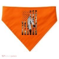 Native American Justice Day  Tribe Feather Flag USA-Made Doggie Bandana thumb 0