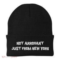 Not Arrogant Just From New York Beanie thumb 0