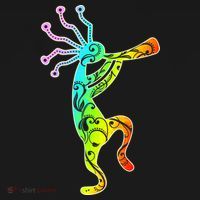 Native American Kokopelli Flute Gift Backpack thumb 2