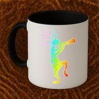 Native American Kokopelli Flute Gift Coffee Mug thumb 2