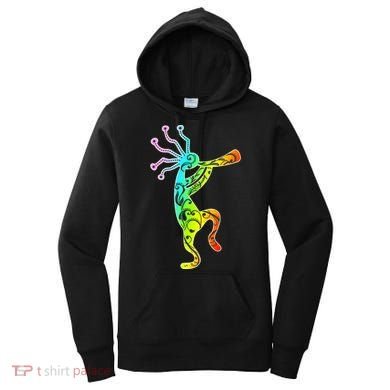 Native American Kokopelli Flute Gift Women's Hoodie