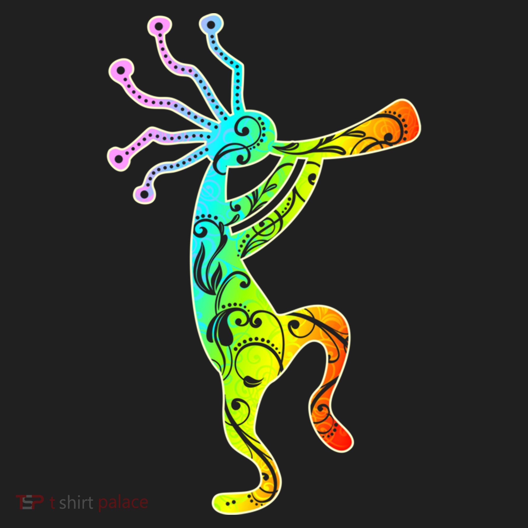 Native American Kokopelli Flute Gift Hat