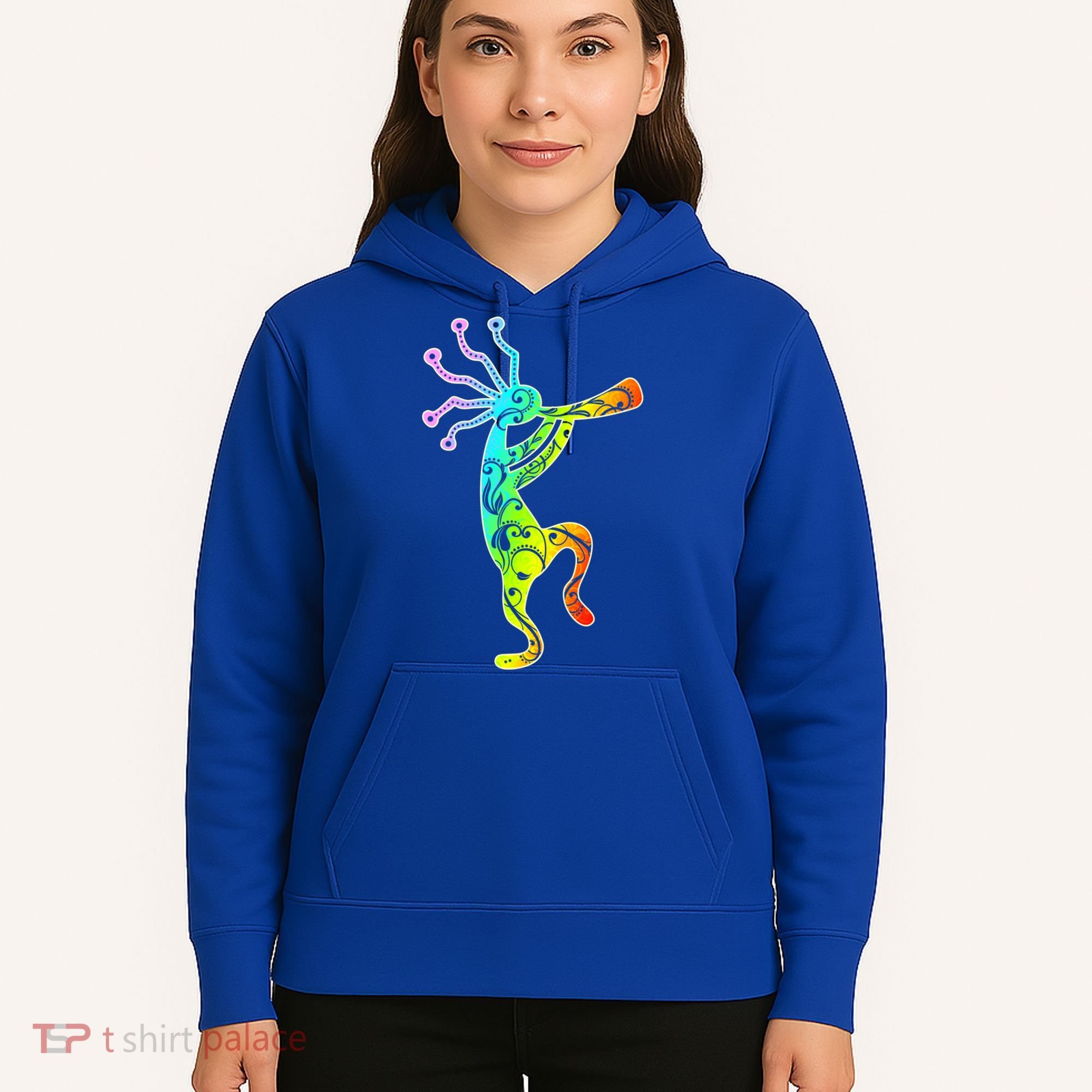Native American Kokopelli Flute Gift Hoodie